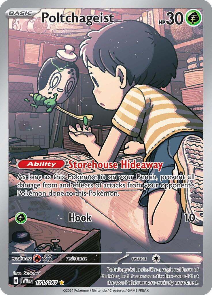 SV06: Twilight Masquerade #171/167 Poltchageist
