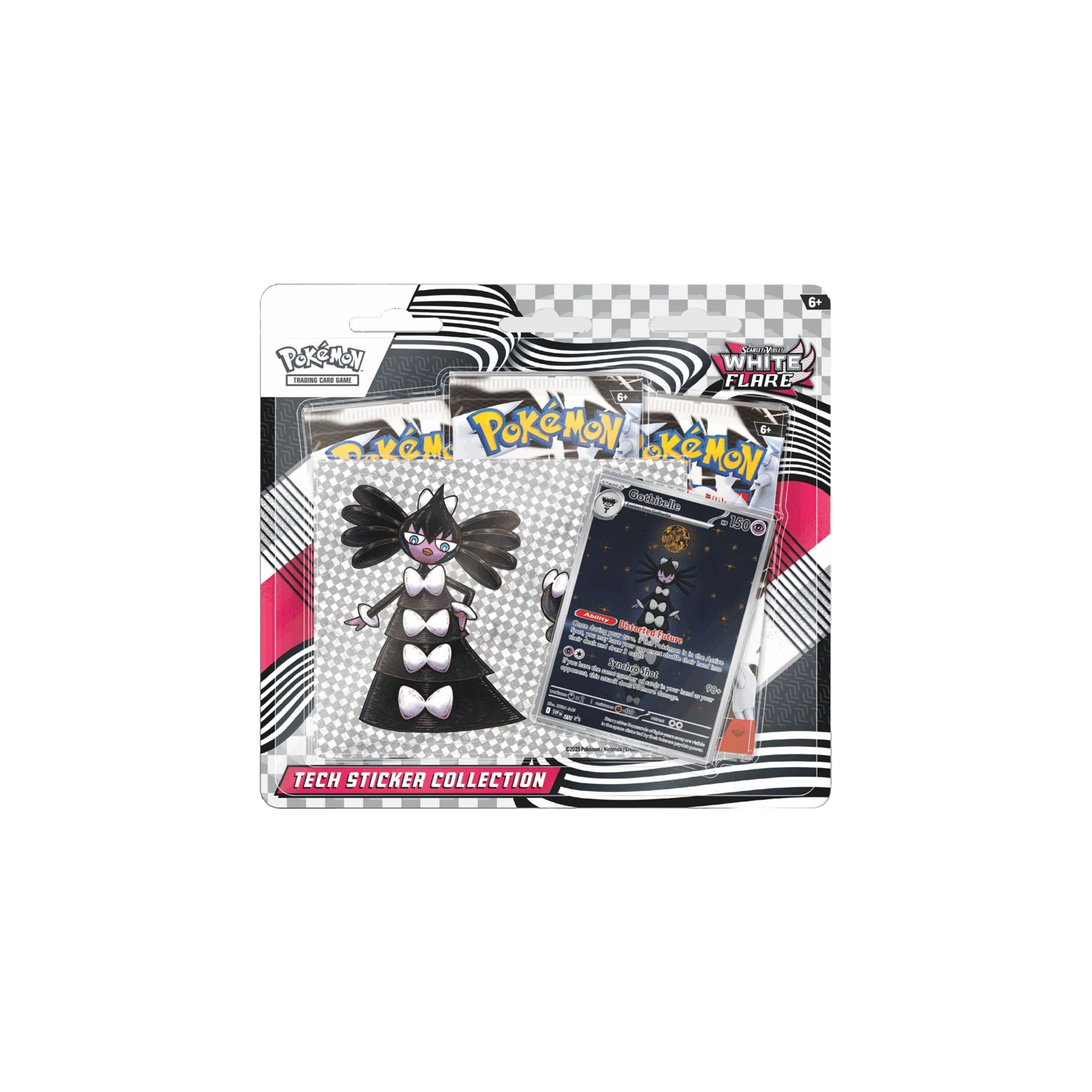 Pokemon - White Flare Tech Sticker