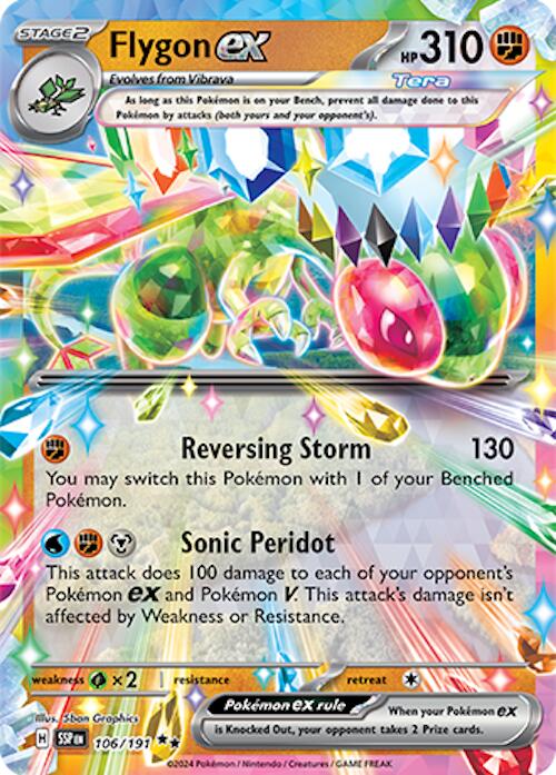 SV08: Surging Sparks #106/191 Flygon ex