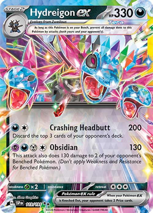 SV08: Surging Sparks #119/191 Hydreigon ex