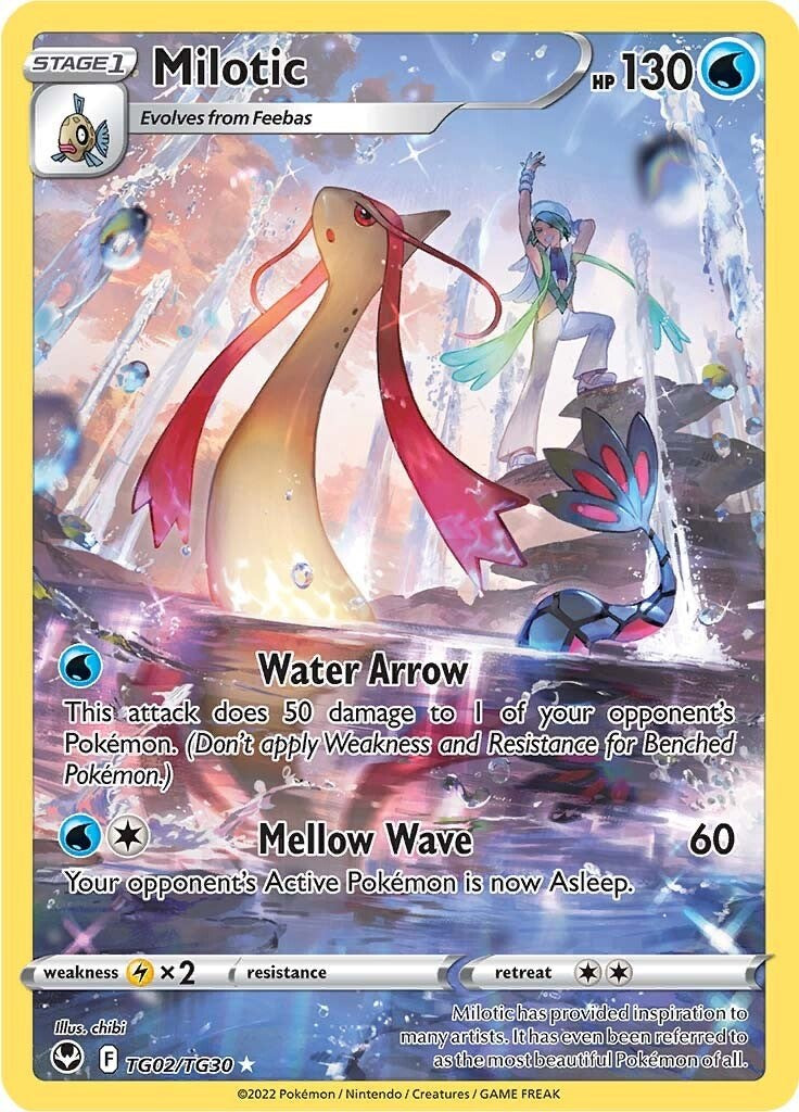 SWSH12: Silver Tempest Trainer Gallery #TG02/TG30 Milotic