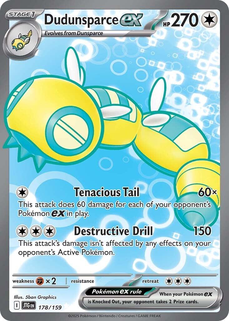 SV09: Journey Together #178/159 Dudunsparce ex