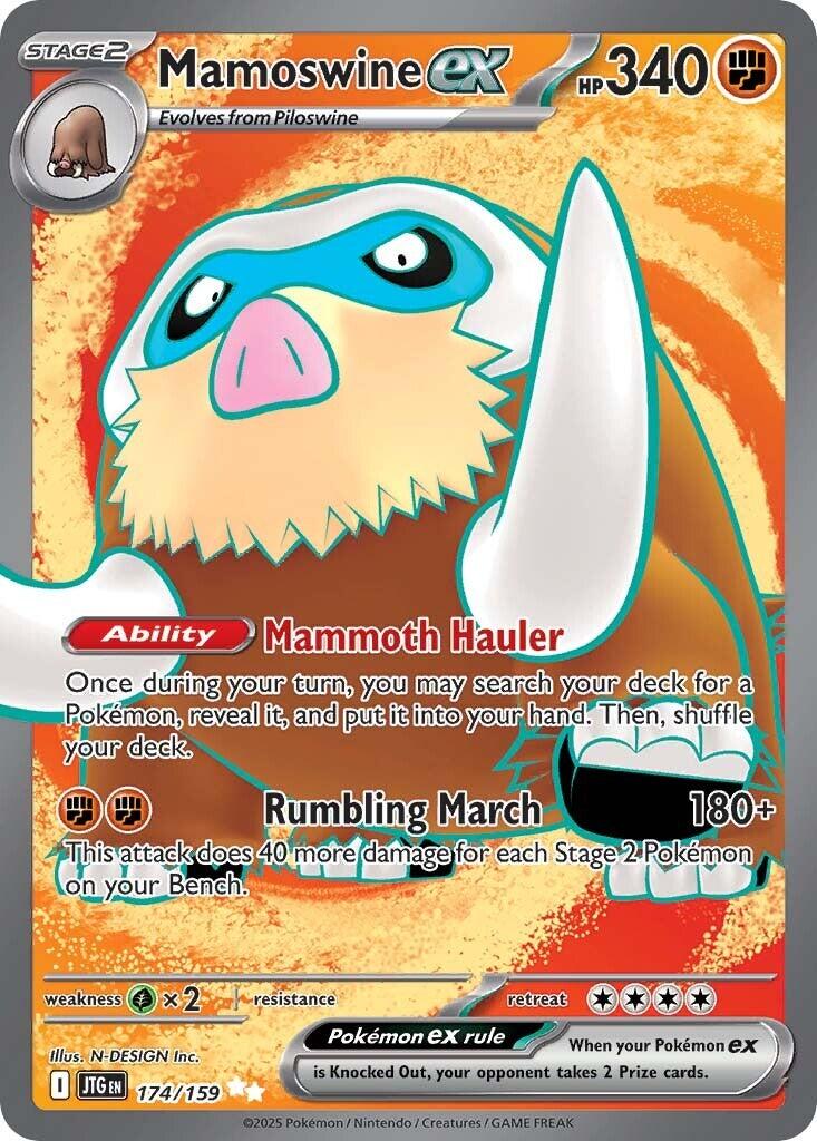 SV09: Journey Together #174/159 Mamoswine ex