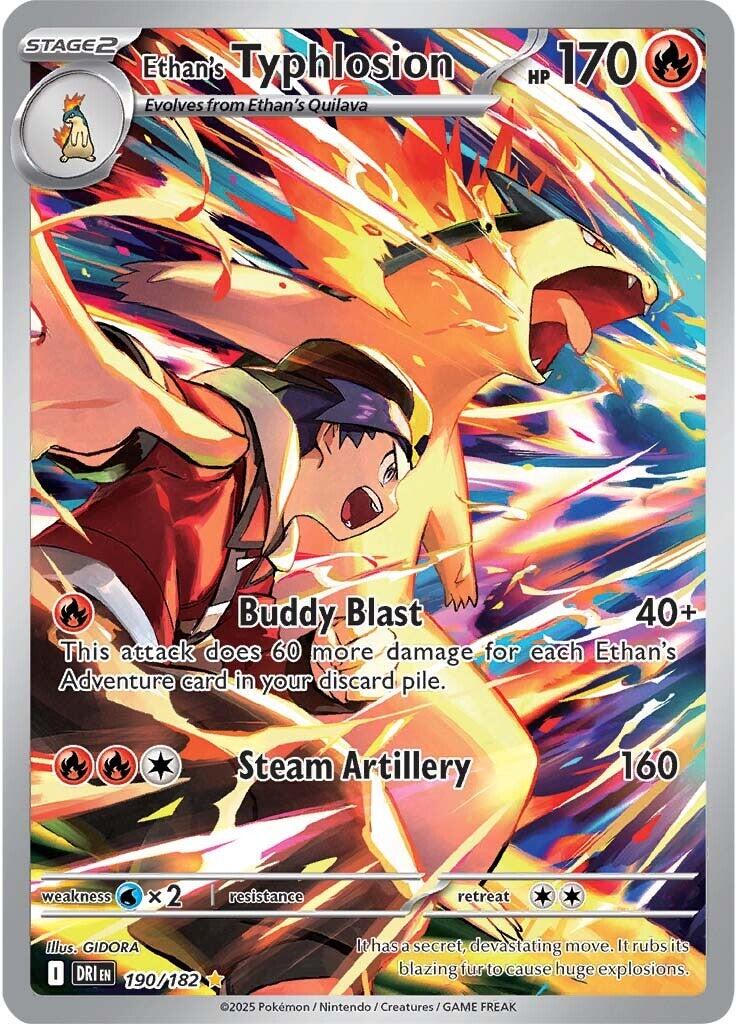 SV10: Destined Rivals #190/182 Ethan's Typhlosion