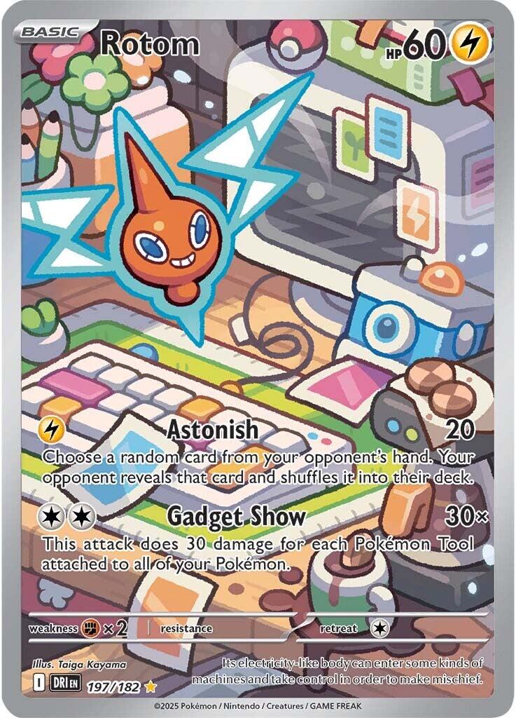 SV10: Destined Rivals #197/182 Rotom