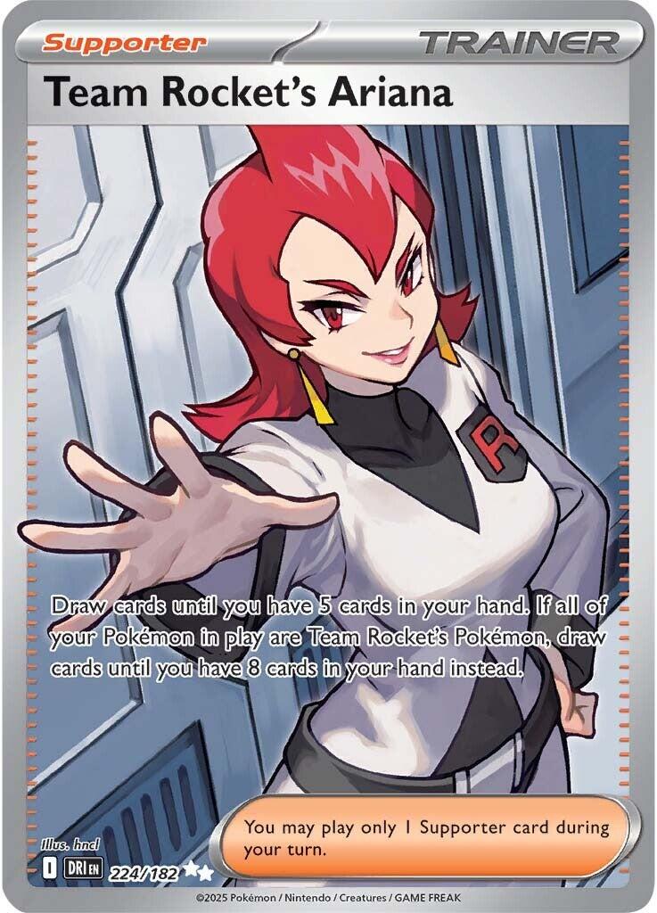 SV10: Destined Rivals #224/182 Team Rocket's Ariana