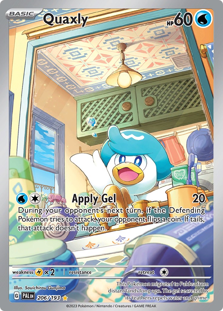 SV02: Paldea Evolved #206/193 Quaxly