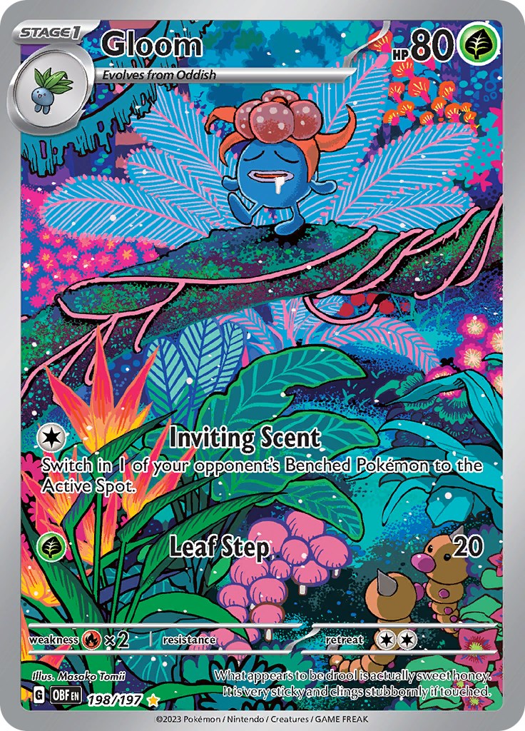 SV03: Obsidian Flames #198/197 Gloom