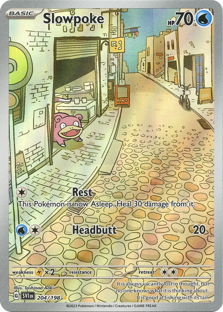 SV01: Scarlet & Violet Base Set #204/198 Slowpoke