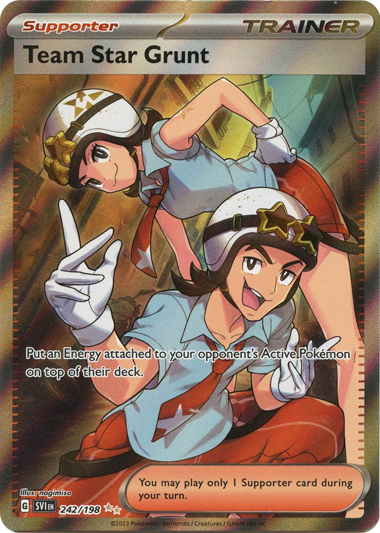SV01: Scarlet & Violet Base Set #242/198 Team Star Grunt
