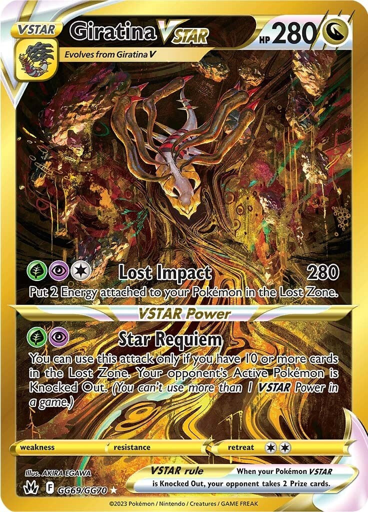 SWSH: Crown Zenith: #GG69/GG70 Giratina VSTAR (Secret)