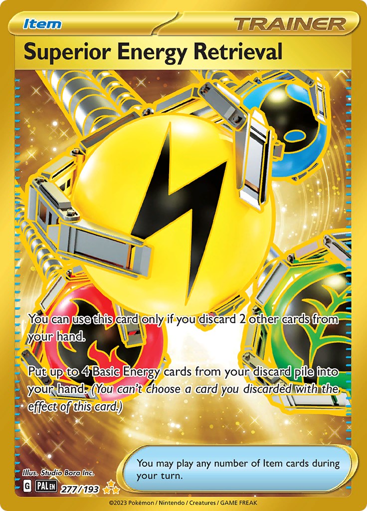 SV02: Paldea Evolved #277/193 Superior Energy Retrieval