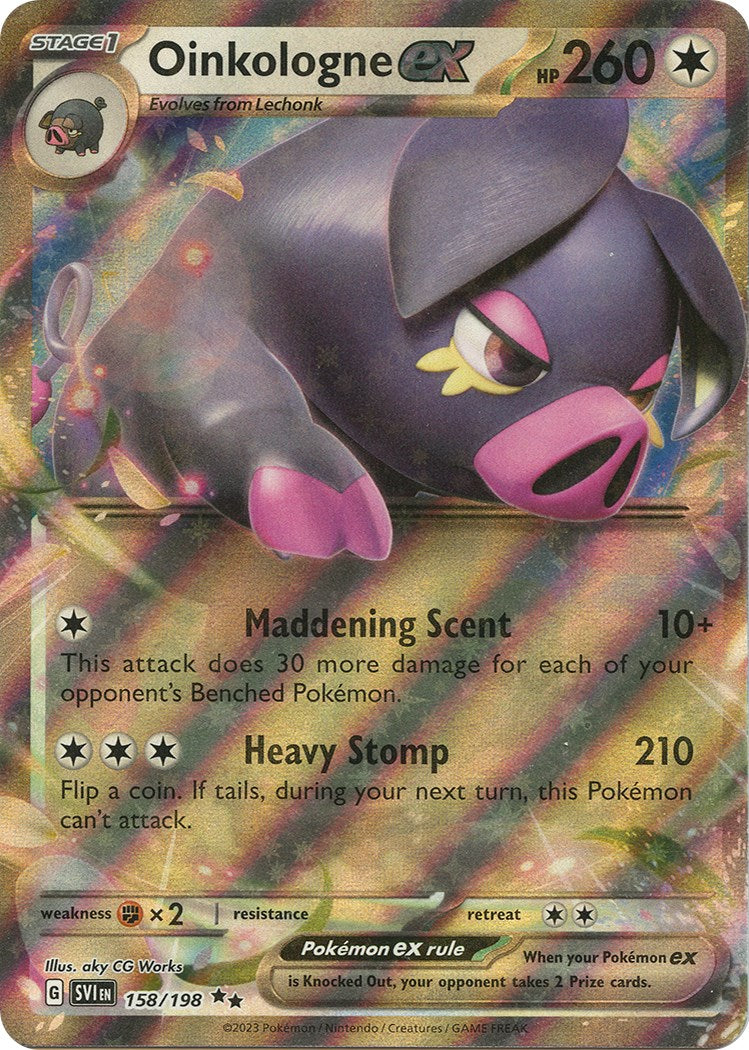 SV01: Scarlet & Violet Base Set #158/198 Oinkologne ex