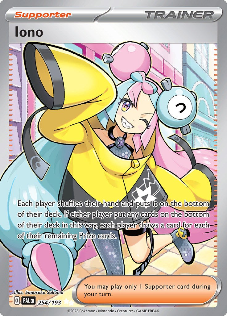 SV02: Paldea Evolved #254/193 Iono