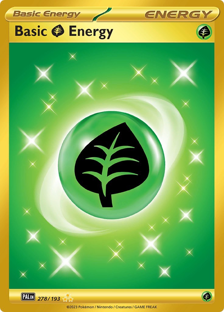 SV02: Paldea Evolved #278/193 Basic Grass Energy