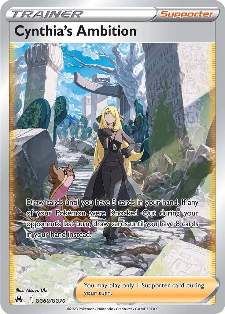 SWSH: Crown Zenith: #GG60/GG70 Cynthia's Ambition