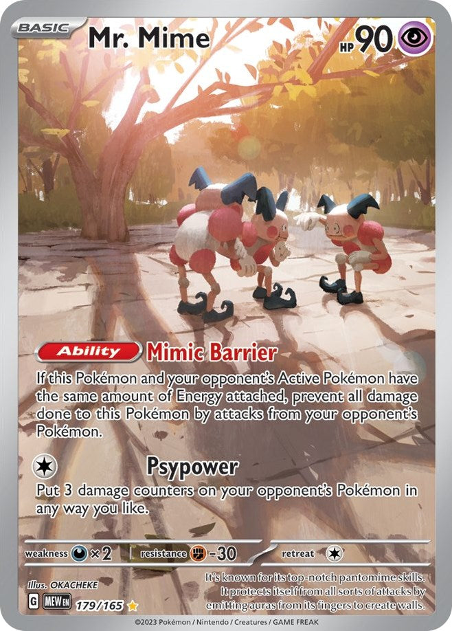 SV: Scarlet & Violet 151 #179/165 Mr. Mime