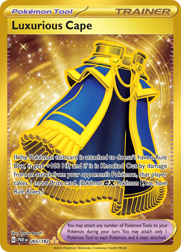 SV04: Paradox Rift #265/182 Luxurious Cape