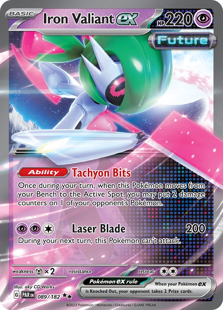 SV04: Paradox Rift #089/182 Iron Valiant ex