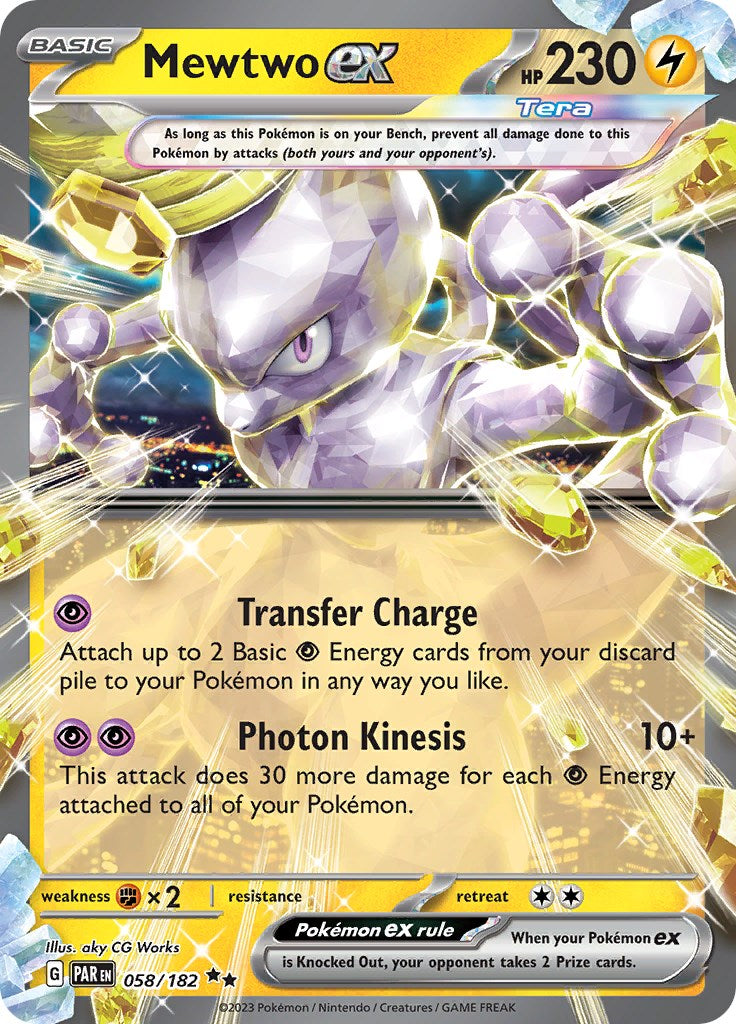 SV04: Paradox Rift #058/182 Mewtwo ex
