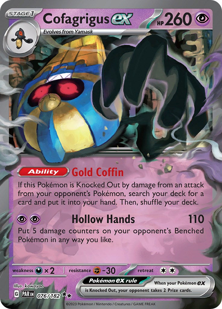 SV04: Paradox Rift #076/182 Cofagrigus ex
