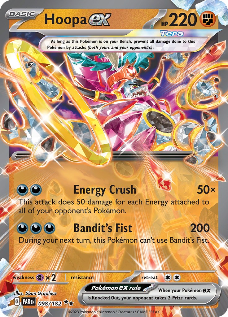SV04: Paradox Rift #098/182 Hoopa ex