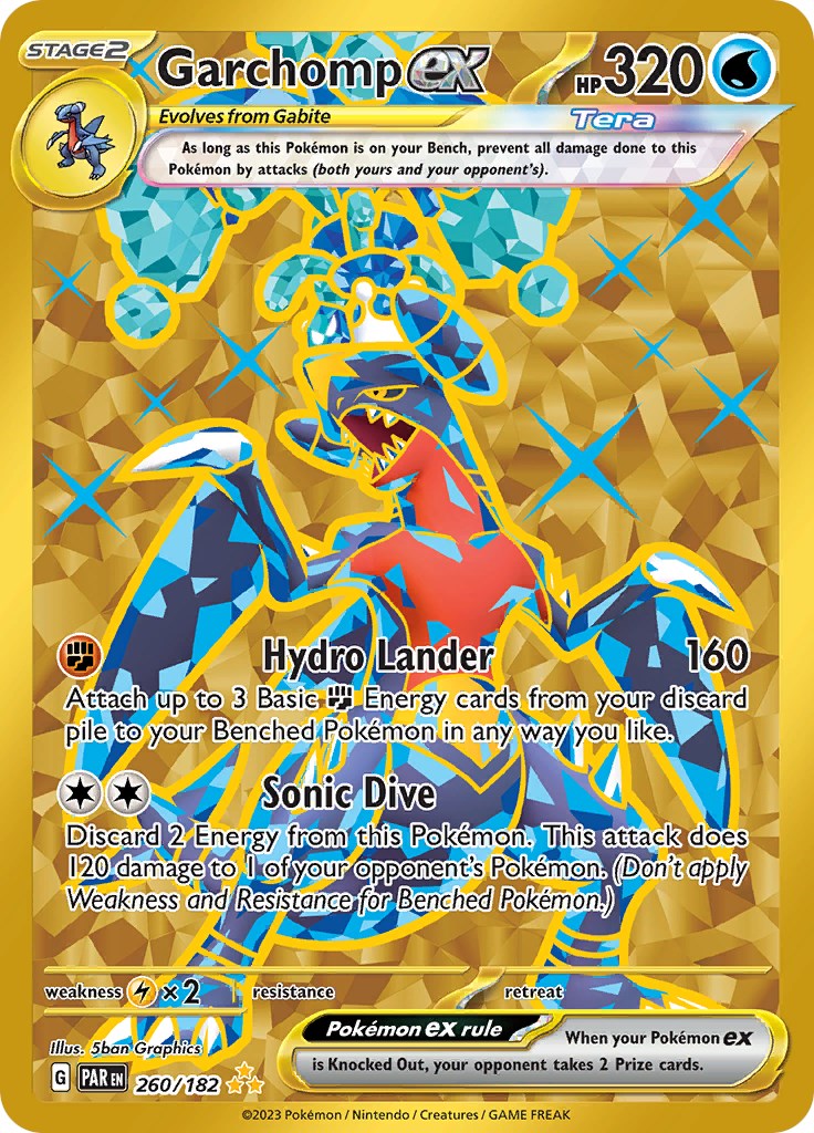 SV04: Paradox Rift #260/182 Garchomp ex