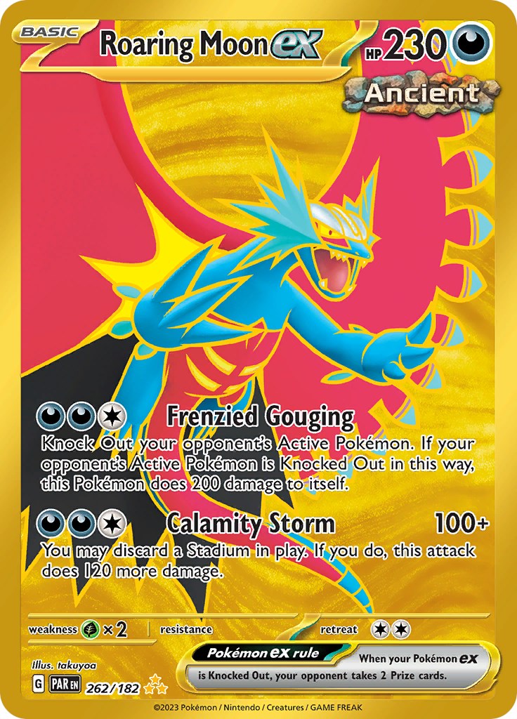 SV04: Paradox Rift #262/182 Roaring Moon ex