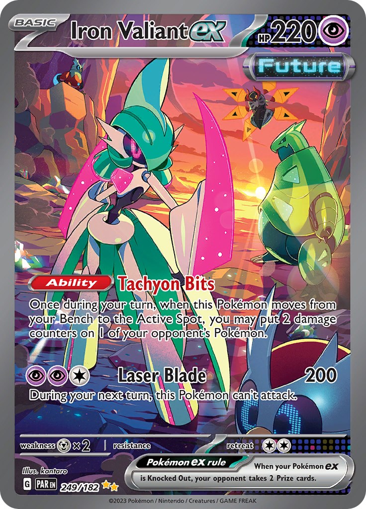 SV04: Paradox Rift #249/182 Iron Valiant ex