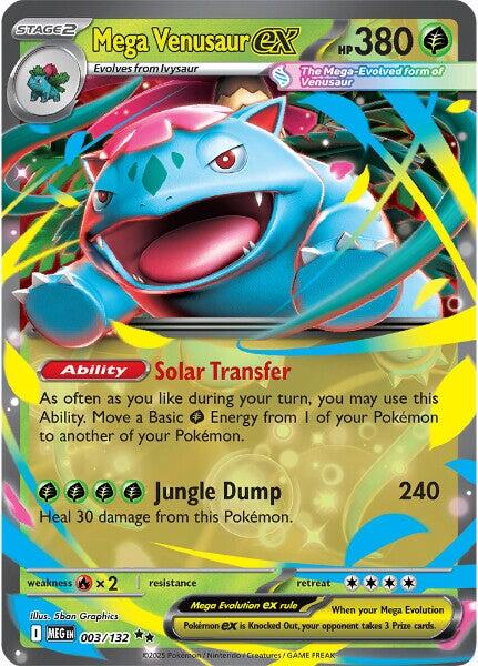 ME01: Mega Evolution #003/132 Mega Venusaur ex