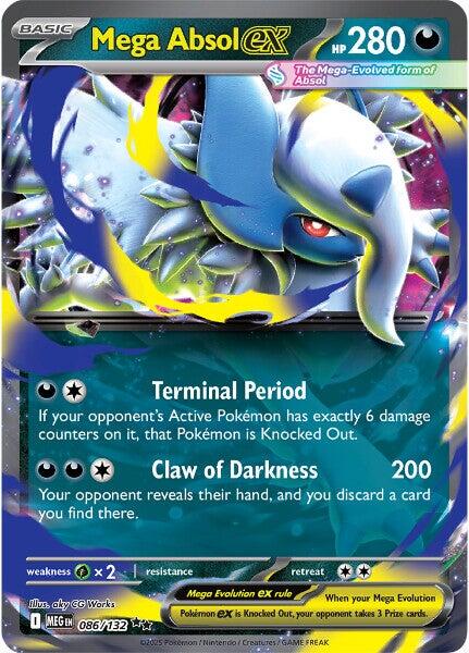 ME01: Mega Evolution #086/132 Mega Absol ex