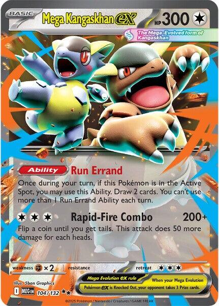 ME01: Mega Evolution #104/132 Mega Kangaskhan ex