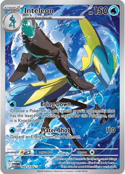 ME01: Mega Evolution #142/132 Inteleon