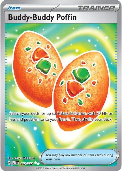 ME01: Mega Evolution #167/132 Buddy-Buddy Poffin