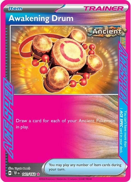 SV05: Temporal Forces #141/162 Awakening Drum