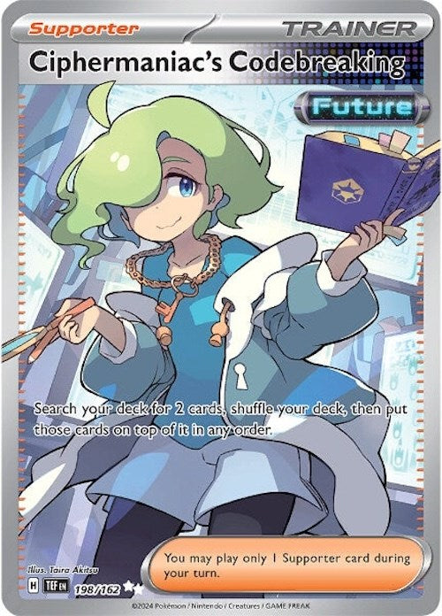 SV05: Temporal Forces #198/162 Ciphermaniac's Codebreaking