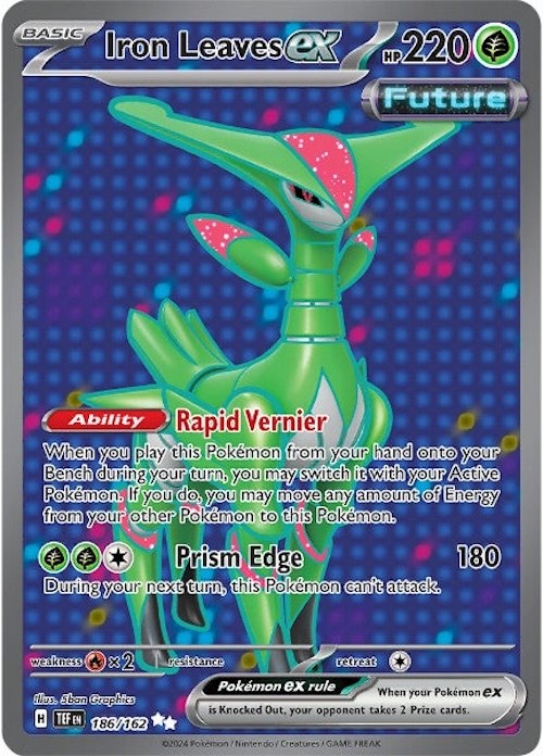 SV05: Temporal Forces #186/162 Iron Leaves ex