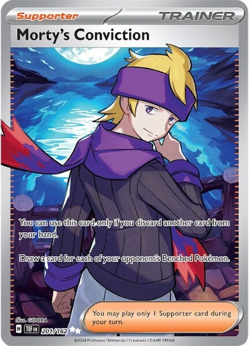 SV05: Temporal Forces #201/162 Morty's Conviction
