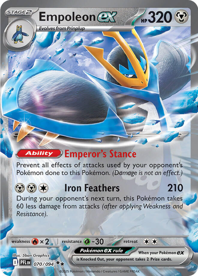 ME02: Phantasmal Flames #070/094 Empoleon ex