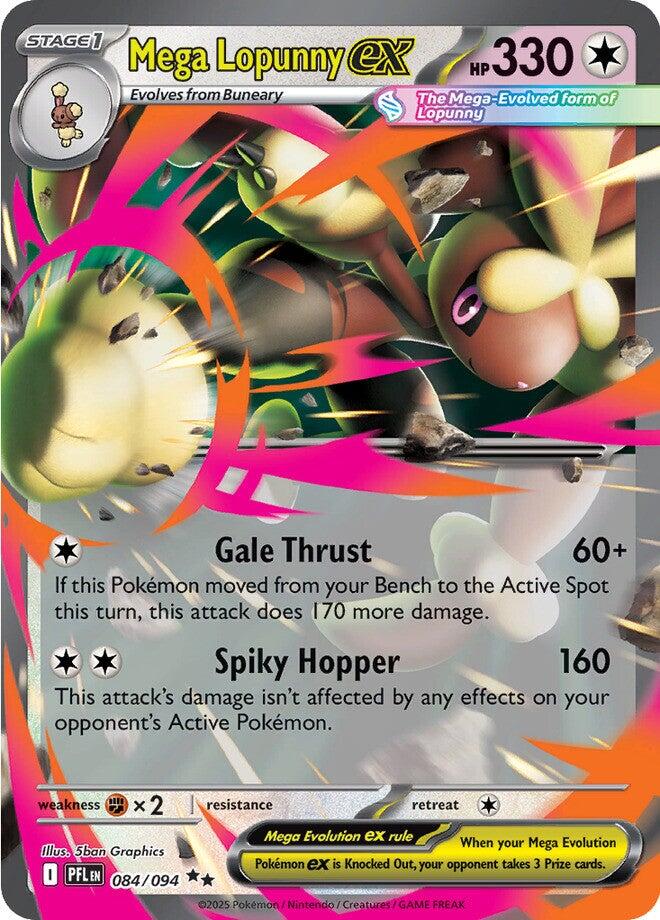 ME02: Phantasmal Flames #084/094 Mega Lopunny ex