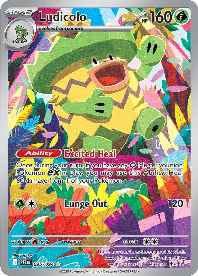 ME02: Phantasmal Flames #095/094 Ludicolo