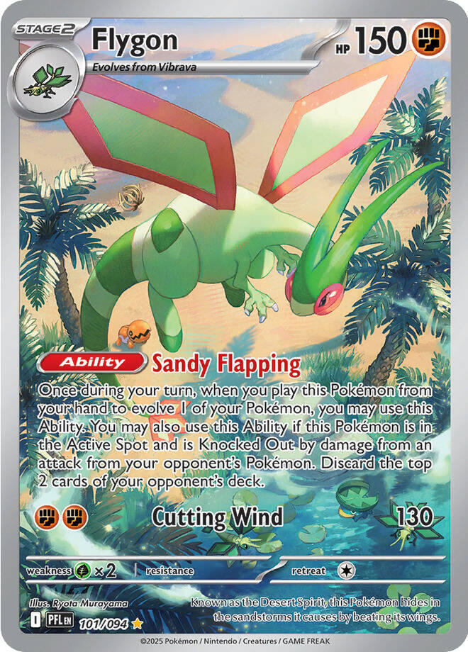 ME02: Phantasmal Flames #101/094 Flygon