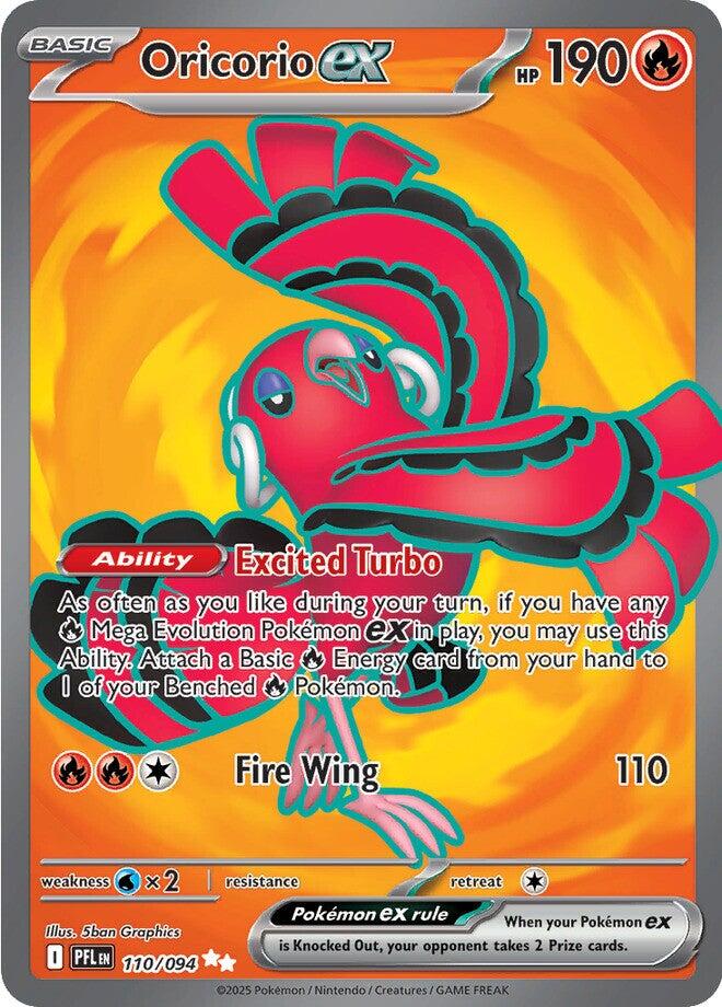 ME02: Phantasmal Flames #110/094 Oricorio ex
