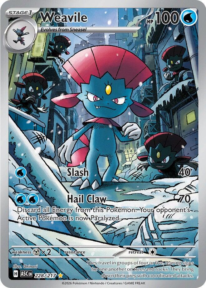 ME: Ascended Heroes #228/217 Weavile