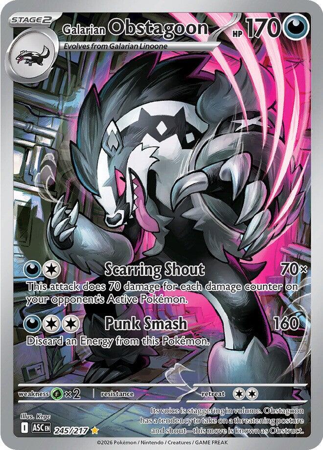 ME: Ascended Heroes #245/217 Galarian Obstagoon