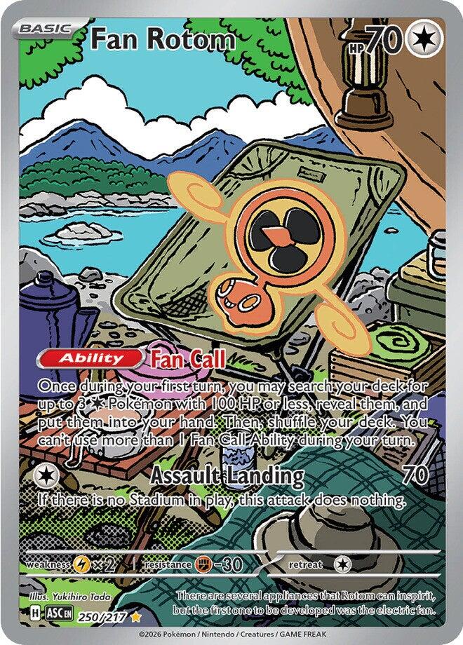 ME: Ascended Heroes #250/217 Fan Rotom