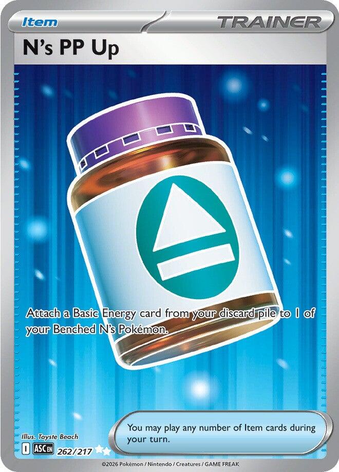 ME: Ascended Heroes #262/217 N's PP Up
