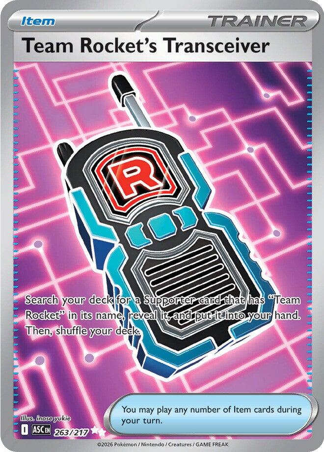 ME: Ascended Heroes #263/217 Team Rocket's Transceiver