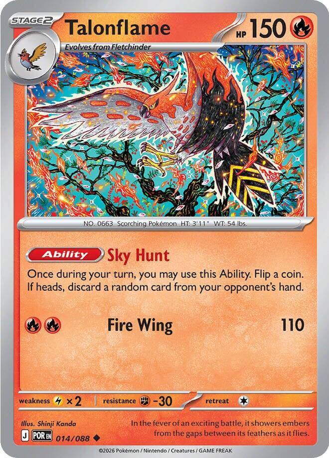 ME03: Perfect Order #014/088 Talonflame
