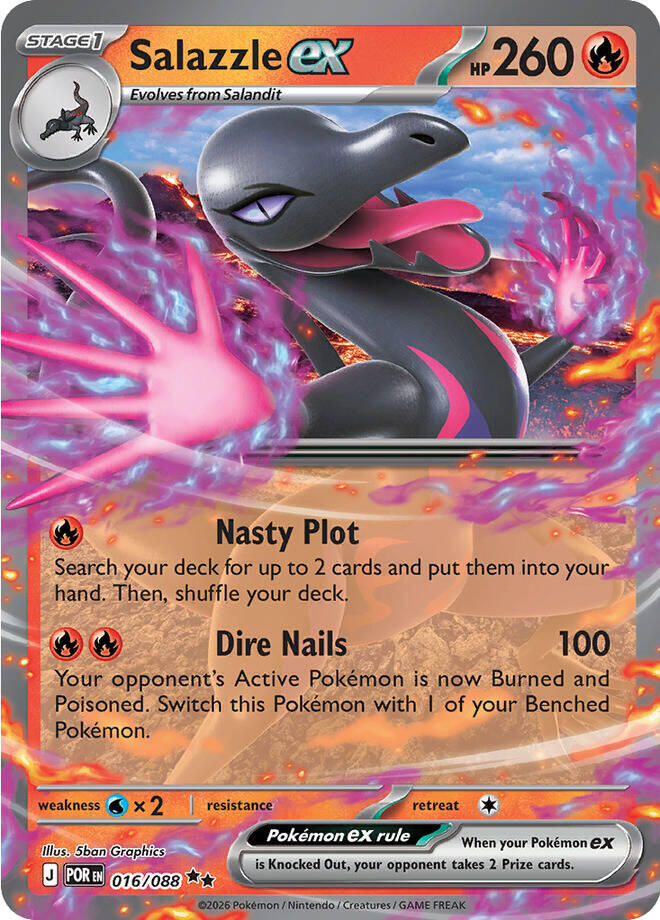 ME03: Perfect Order #016/088 Salazzle ex